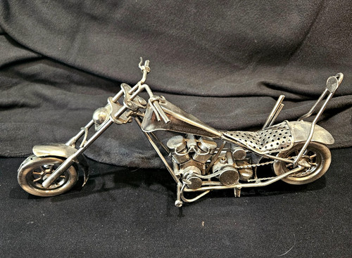 Chopper motorcycle metal - chopper, "motorcycle"